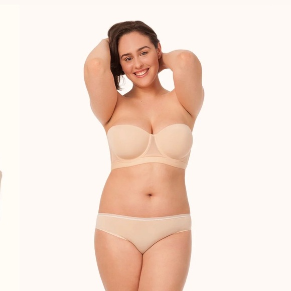 Lively Other - LIVELY Strapless Bra in Toasted Almond Beige, Size 38B
